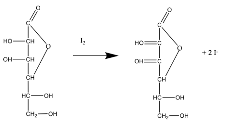 Askorbinsyra el. C-vitamin i red. resp. ox. form